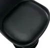 2er Set Barhocker aus Polypropylen und Metall - Schwarz - Produktbild-Vorschau 5