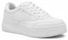 Herren Schnürung Kunstleder Sneaker Faro Weiß Gr.44 Produktbild-Vorschau 3