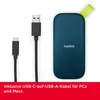 Prenosný SSD SanDisk (SDSSDE30) 2 TB Monterey Náhľad obrázku produktu 3