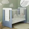 Babybett Gitterbett mit Matratze & Kleiner Prinz Gravur Produktbild-Vorschau 1