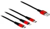 Delock 3 in 1 - Kabel nur zum Laden - USB männlich zu Produktbild-Vorschau 2
