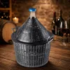 KADAX glazen ballon met kunststofmand "Alatri", smalle Productafbeelding-voorbeeld 12