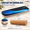 FunLife Balance Board WAVE aus Birkenholz mit Rolle – Produktbild-Vorschau 3