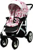 BABYLUX Kombikinderwagen 3in1 Bambimo Tropical Hibiscus, Produktbild-Vorschau 3