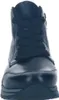 A front view of a black leather boot. Anteprima dell’immagine prodotto