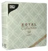 Papstar Servietten ROYAL Collection Circle Flowers jadegrün Produktbild-Vorschau 2