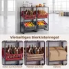 COSTWAY Getränkekistenregal für 2 Kisten, 3-stöckiges Produktbild-Vorschau 7