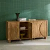 sweeek - Sideboard mit Holzdekor und 4 Türen 155 cm - Produktbild-Vorschau 8