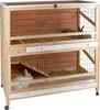 Kerbl Kleintierkäfig Indoor Deluxe mit zwei Etagen, L x B x Produktbild-Vorschau 6
