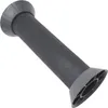 A dark gray cylindrical product with gray flared ends, isolated on a white background. Produktbild-Vorschau