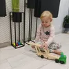 Holz-LKW - Abschleppwagen + Autosatz 22698 Produktbild-Vorschau 15
