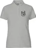 Huuraa Damen Polo Shirt Pommesgabel Hand XS Sport Grey Bio Produktbild-Vorschau 1