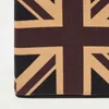 A close-up view of a Union Jack flag pattern on fabric. Náhled obrázku produktu
