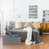 Relaxdays Sitzbank, mit Stauraum, faltbar, gepolstert, Produktbild-Vorschau 5