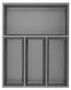 Agoform Besteck Organizer Sky Besteckeinsatz 370x53x473 Produktbild-Vorschau 3