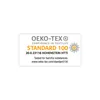 A certification label for textiles. Voir les images du produit