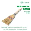 Novatool 3x Kleiner Besen Reisigbesen mit Stiel kurz 28cm Produktbild-Vorschau 6