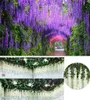 EDIBAZZAR | 12 pezzi Glicine per ghirlanda fiori pendenti Anteprima dell’immagine prodotto 11