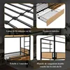 Łóżko piętrowe Sweiko, żelazne łóżko, żelazo + MDF, Podgląd zdjęcia produktu 7