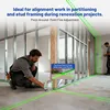 Huepar Pro GS03CG 360 stupňový krížový laser zelený, Náhľad obrázku produktu 2