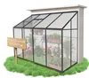 NAIZY Wandkas, 245x110x195 cm, winterbestendig, kas voor Productafbeelding-voorbeeld 1