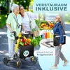 KESSER® Rollator Aluminium faltbar, höhenverstellbar & bis Produktbild-Vorschau 7