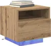 vidaXL Nachttisch Artisan-Eiche 40 x 39 x 37 cm Produktbild-Vorschau 3