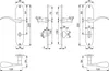 Langschildgarnitur WC Hoppe 11539057 Caracas M112SLN/2021 Produktbild-Vorschau 2
