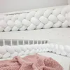 Bettschlange 4-strängig geflochten Velours 400 cm – Weiß | Produktbild-Vorschau 5