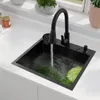 Kuchyňský dřez - Sada z nerezové oceli - Výsuvná baterie - Náhled obrázku produktu 9