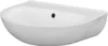A white corner sink is shown against a white background. Podgląd zdjęcia produktu