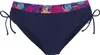 LASCANA Bikini-Hose navy-pink bedruckt Größe 44 Produktbild-Vorschau 1