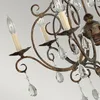 Żyrandol Chateau kawowy 6xE14x60W kryształ Podgląd zdjęcia produktu 5