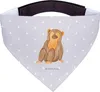 Mr. & Mrs. Panda Bandana Affe - Grau Pastell - Geschenk, Produktbild-Vorschau 1