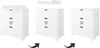 Set ZEE HEART: lettino bianco 120x60 con cassetto + comò Anteprima dell’immagine prodotto 6