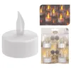 A collage of images showing LED tealights, some in glass holders and some in packaging. Anteprima dell’immagine prodotto
