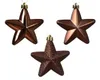 Christbaumschmuck Sterne Kunststoff 7cm 6 Stück - Produktbild-Vorschau 2