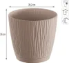 Květináč SANDY P s miskou 28,2 cm - barva: mocca Anteprima dell’immagine prodotto 10
