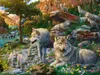 Wolfsrudel im Frühlingserwachen Ravensburger 16598 Produktbild-Vorschau 2