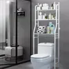 Polička nad WC, práčka, stojan na WC, kovová kúpeľňová Náhľad obrázku produktu 4