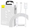 Baseus Superior USB cable USB 2.0 1.5 m USB A USB C/Micro Voir les images du produit 1