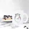 Mr. & Mrs. Panda Teeglas Chinchilla Blume - Transparent - Produktbild-Vorschau 3