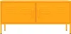 Mobili TV vidaXL giallo senape 105x35x50 cm in acciaio Anteprima dell’immagine prodotto 3