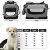 Transporttasche Hundebox faltbar Hundetasche für Katze Produktbild-Vorschau 2