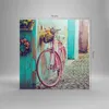 Bild auf Leinwand - Leinwandbild - Einteilig - Rosa Fahrrad Produktbild-Vorschau 3