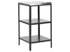 BELIANI Outdoor-Kücheninsel Schwarz Stahl 50 x 50 x 90 cm Produktbild-Vorschau 6
