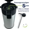 Edelstahl Airport Pumpkanne, 5 L - doppelwandig, Produktbild-Vorschau 6