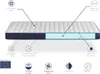 Matratze 80x160 ERGO KONFORT -H2- Hohe 14 cm Super weiche Produktbild-Vorschau 5