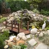 Holzbrücke für Garten/Dekoration, Teichbrücke aus massivem Produktbild-Vorschau 3