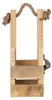 Portabottiglie Clayre & Eef 9x10x29 cm Legno marrone Anteprima dell’immagine prodotto 2